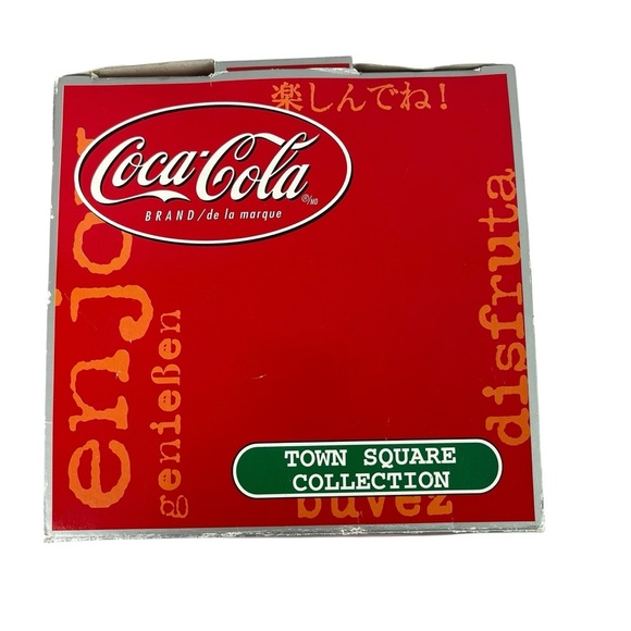 Coca Cola Town Square Collection Leaning Tower Pizza Parlor Restaurant Lighted - Picture 12 of 16